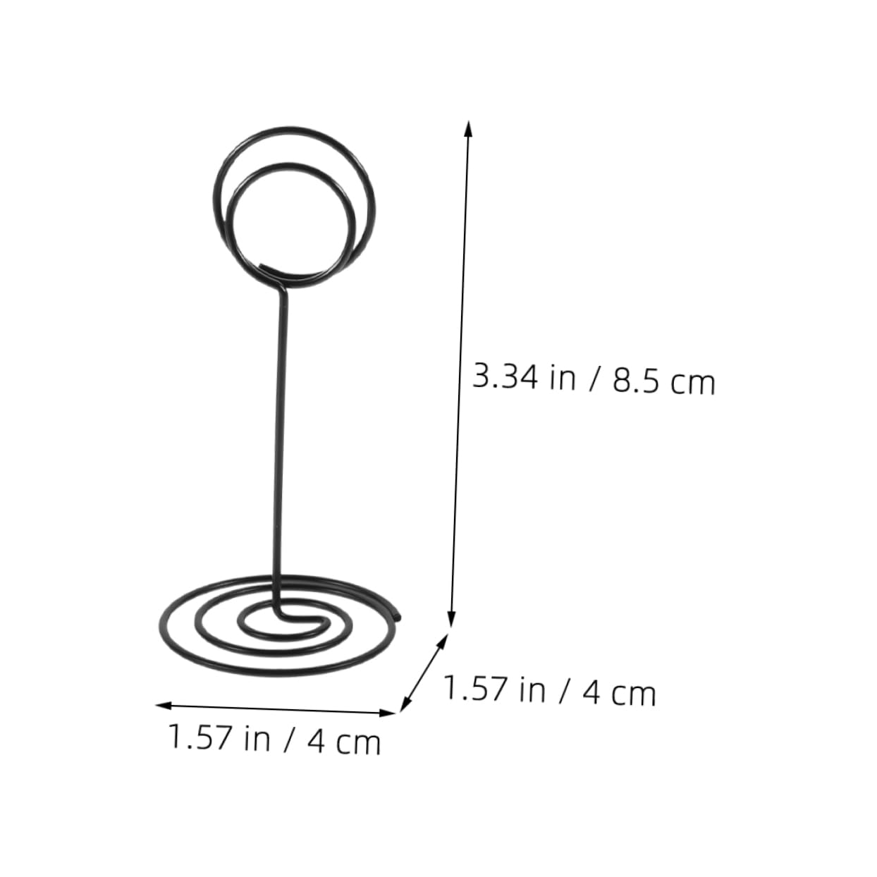 DOITOOL 4 Ensembles Porte Cartes De Table Pour Mariage Support De Table Clips Photo Et Mémo Pour Décorations Et Fêtes 12 Pièces * 4