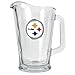 NFL Pittsburgh Steelers 60-Ounce Glass Pitcher - Primary Logo