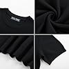 PJ PAUL JONES Mens T Shirt UK Crew Neck Knitted Tee Shirt, Classic Tshirt Short Sleeve Black XXL #4