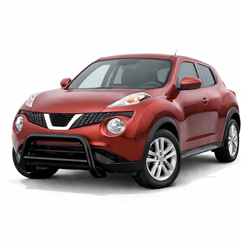 Image of Black Horse A Bar No Skid Plate Black Compatible with 2011-2017 Nissan Juke (Excludes NISMO Model)-BBNIJUA
