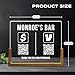 Custom Acrylic QR Code Sign for Business Personalized QR Plaque for Scan to Pay, Social Media, WiFi Sharing, Barcode Display with Stand or LED Wood Base