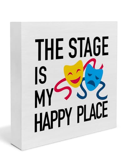 Theater Gifts, Musical Theater Decor, The Stage is My Happy
