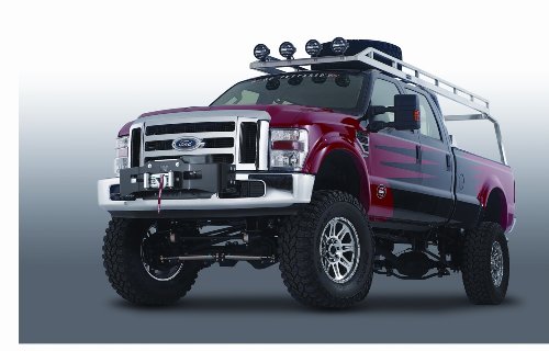 Image of WARN 80162 Gen II Trans4mer Headlamp Brush Guard, Fits: Ford F150 (2009-2014), Black