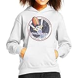 all+every nasa sts 6 challenger mission badge distressed kid's hooded sweatshirt