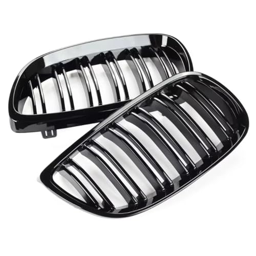 Grille de calandre double ligne pour BMW E92 finition noire laquée haut de gamme