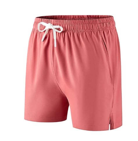 Calções de corrida respirável de secagem rápida masculina, ginástica esportiva, jogging, esportes ao