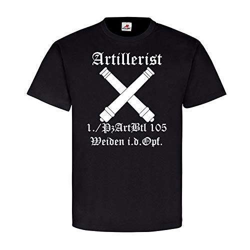 T-shirt militaire Bundeswehr 3XL noir Copytec 24258 coupe ample confortable