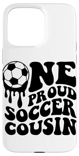 Proud Soccer Cousin TbJ[{[ hbvIobN T|[g t@~[ X}zP[X iPhone 15 Pro Max p