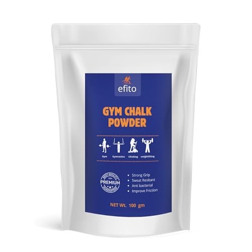 Image of Gym Chalk Powder, 100g Pure Magnesium Carbonate for Gym, Weightlifting, Bodybuilding, Rock Climbing, Gymnastics & Sports, Superior Grip, Sweat-Free Performance & Enhanced Control