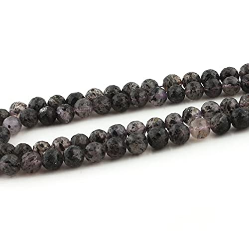 Quartz rutile noir facetté 8mm pour créer vos bracelets d'automne élégants