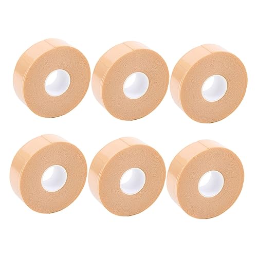 BAZEITFLOW 6 rollos Cinta Protectora para Talón y Dedos Antideslizante y Suave para Evitar Rozaduras y Ampollas Compatible con Zapatos Botas y Tacones Cuidado Eficaz para Pies Sensibles