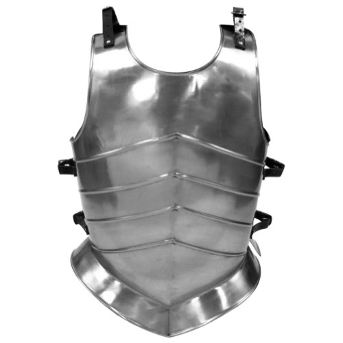 Armor Venue - Gothic Medieval Breastplate (Ridged) - Metallic - One Size