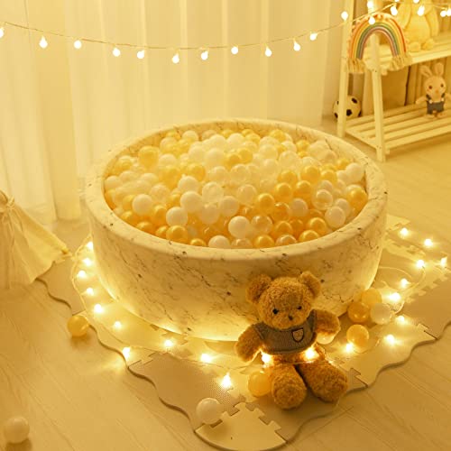 image for STARBOLO Ball Pit Balls for Kids- 100 Pieces Colorful Balls - Pearl Go