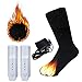 Produktbild C- Chaussettes Chauffantes Électriques Ski Chaussettes Hiver Réchauffeur De Pieds Réchauffement Électrique Coton Thermique Chaussette Batterie Puissance Hommes Femmes US Plug