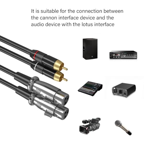 Câble audio mâle sans interférence pour un son studio net