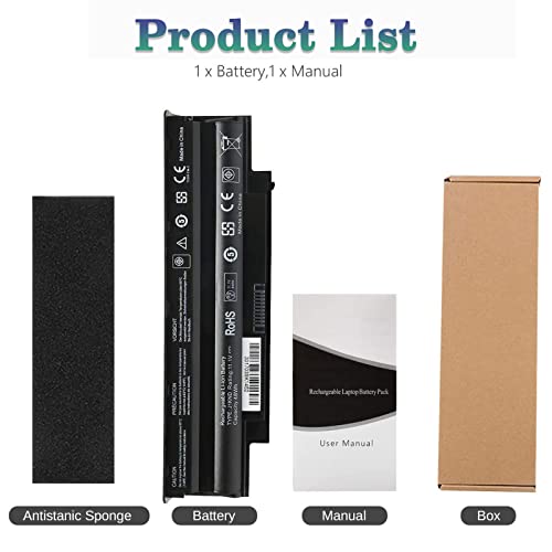 image for Easy Style Replacement J1KND 11.1v 48wh Laptop Battery For Dell Inspir