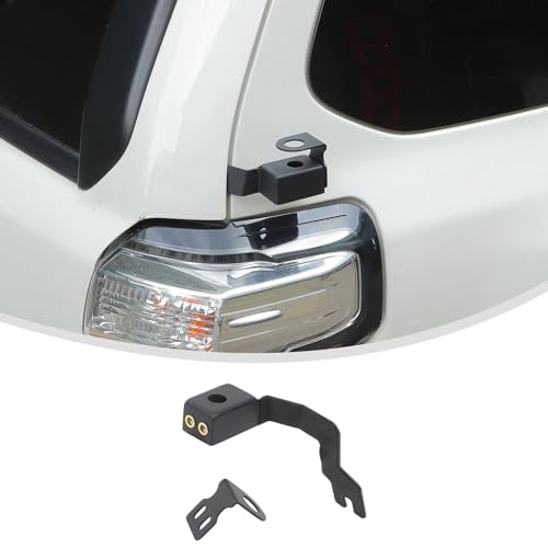 Linskip Robuste CB-Antennenhalterung, kompatibel mit Toyota 4Runner 2010–2024, Heckklappen-CB und Peitschenhalterung für 5. Generation 4Runner Außenzubehör (Beifahrerseite)