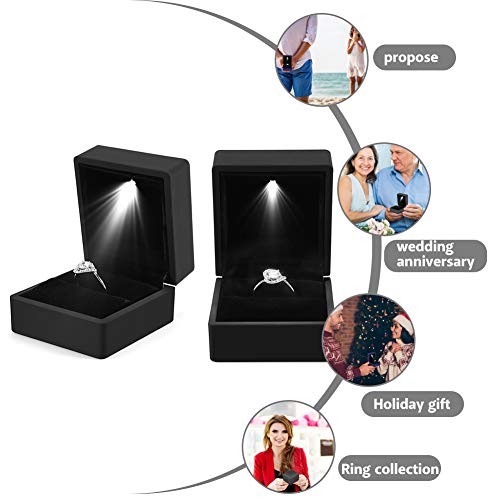 Scatola Anello Fidanzamento, Scatola di anelli di