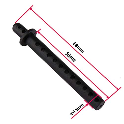 Sharegoo 8Pcs 68Mm Plastic Body Post Rc Car Shell Holder Mounts Compatible With 1/10 4Wd Remote Control Car Off-Road Buggy Truck #TOP2
