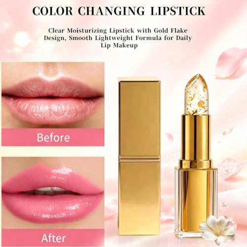 Kivora Lipstick, Clear Lipstick That Changes Color, Color Changing (2PCS) - 3