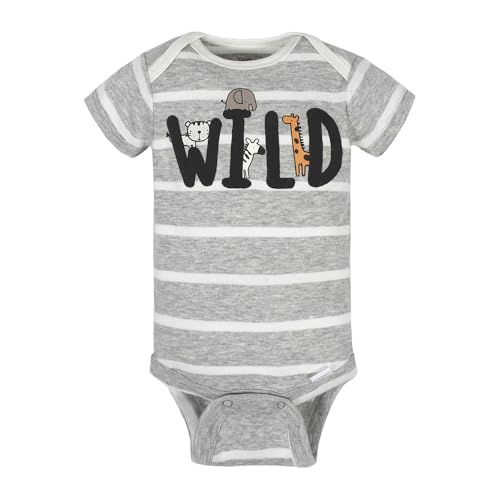 Image of Gerber unisex baby 8-pack Short Sleeve Onesies Bodysuits and Toddler T Shirt Set