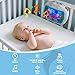 Baby Aquarium Toy, Sleep Soother Musical Crib Toy, Sea Animal Sensory Dream Soother for Newborns 0-6 Months, Sound Machine with Light & Soothing Sound for Infant Crib Hanging & Car Seats Travel (Blue)