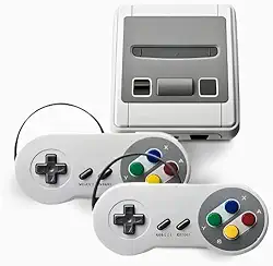 Mini Vídeo Game 620 Jogos Retrô Clássico Premium Mini Video Game Emulador com 02 Controles Nintendo Super Mini SFC - YODHE