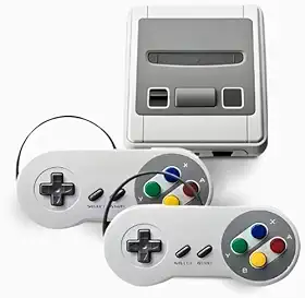 Mini Vídeo Game 620 Jogos Retrô Clássico Premium Mini Video Game Emulador com 02 Controles Nintendo Super Mini SFC - YODHE