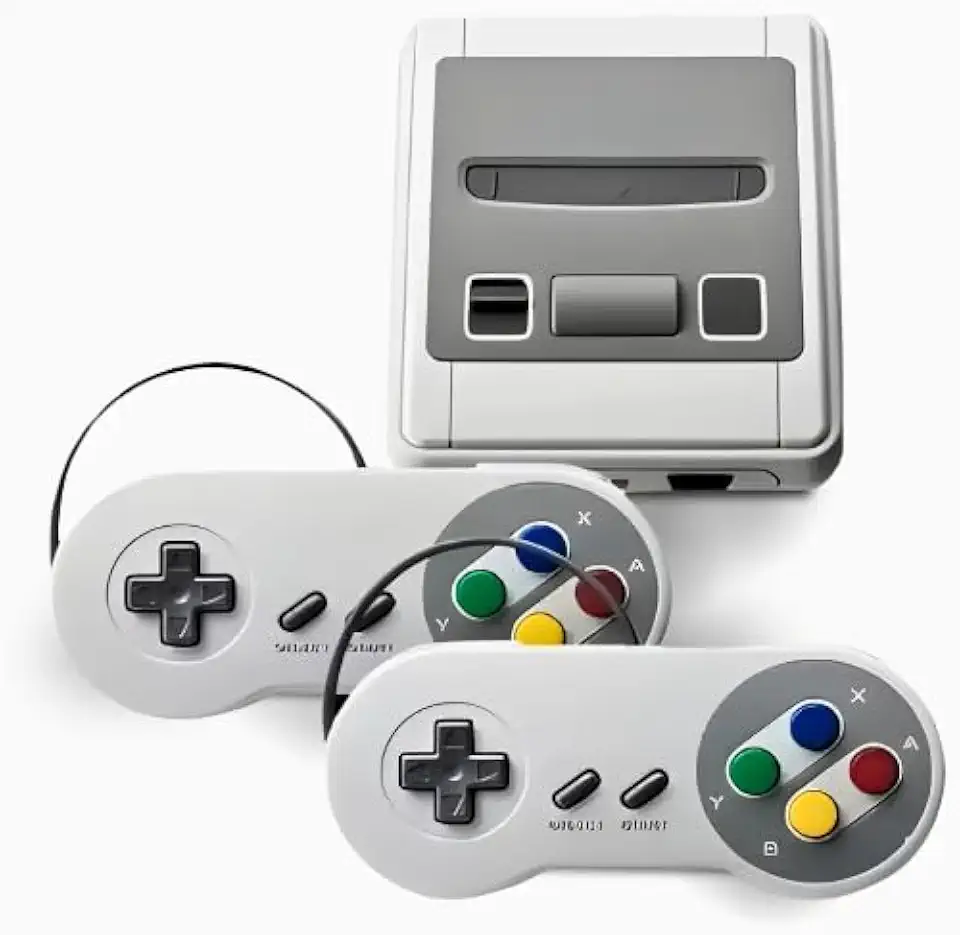 Mini Vídeo Game 620 Jogos Retrô Clássico Premium Mini Video Game Emulador com 02 Controles Nintendo Super Mini SFC - YODHE