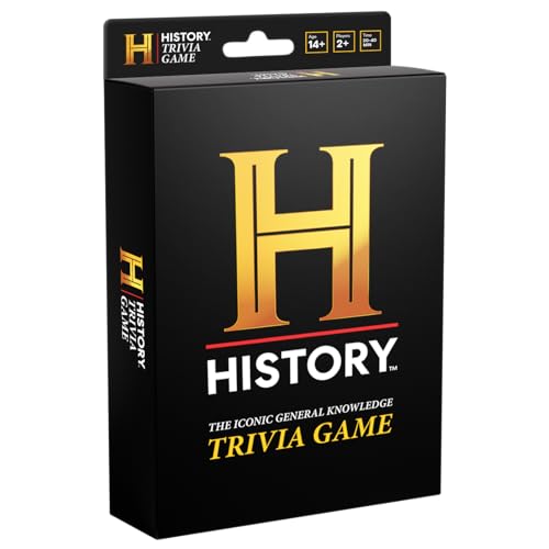 History Trivia Game Travel Edition - General Knowledge Questions for Adults, Family in The Pursuit of Trivial Knowledge - Super Party Trivia for Board...
