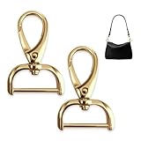 HMCEY 2 Piezas Mosqueton Llavero,Gancho Giratorio Para Bolso,Cierre Llavero con...