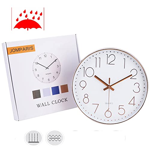 Jomparis DINOSAUR CLOCK Modern 12 Inch Battery Operated Non-Ticking Silent Sweep Movement Wall Clock Decorative thumb #9