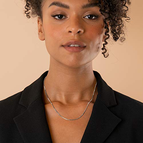 Pavoi 21A-CHAINS 14K Gold Plated Curb Paperclip Box Sphere Bead Snake And Figaro Chain Adjustable Necklace  thumb #1