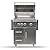 Coyote S-Series Natural Gas Grill, 30-in. 3-Burner Freestanding Grill with RapidSear Infrared Burner & Rotisserie - C2SL30NG-FS