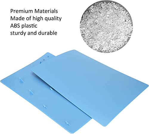 Image of New World Digital Edition Face Plates Cover Skins Shell Panels for PS5 Console, Accessories Faceplates Protective Shell Replacement Plate (Digital Starlight Blue Digital)