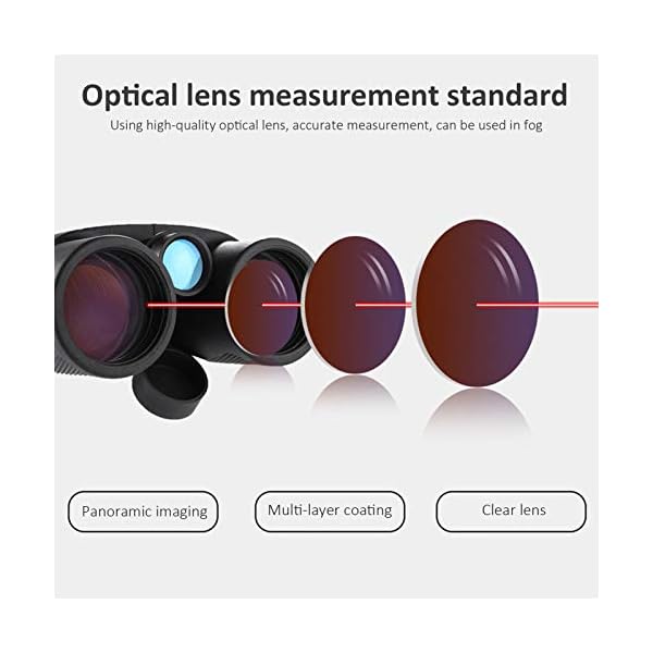 Fockety HD-Fernglas mit Entfernungsmesser, 10x42-Infrarot-Nachtsichtfernglas mit nebligem Tagesmodus, elektronisches… – Bild 8
