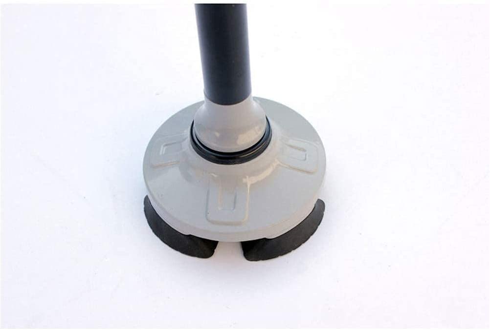Bastón para caminar profesional para personas mayores, bastón de cuatro patas para personas mayores con luz LED, bastones ajustables para personas mayores, muletas, bastones para caminar, color n