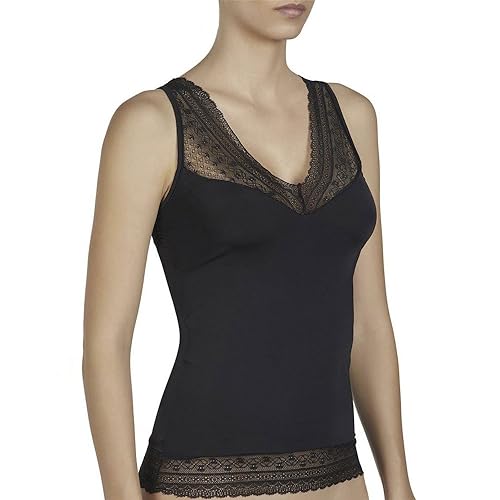 YSABEL MORA - Camiseta lencera sin Mangas