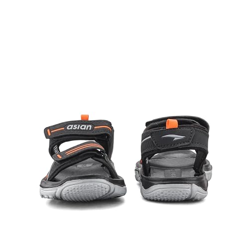 Image of ASIAN Virat Junior-13 Kids Sports Velcro Sandals | Lightweight & Anti-Slip Sole for Daily Use & Play