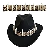 Hat Bands for Men Cowboy Hat Band Women Fedora Western Hats Band