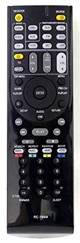 Rc-799M Remote Control Fit For Onkyo Audio Video Av Receiver #TOP22