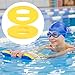 predolo Swimming Hand Float Swim Board Training Board Swimming Kickboard for Beginners Kids Pool Accessories Party Favors, Yellow