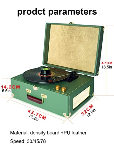 Tourne-Disque en Vinyle Haut-parleurs intégrés Bluetooth Valise rétro Tourne-Disque Lecteur de Vinyle Vintage Stylet… - Les Beatles, Paul McCartney, John Lennon, RIngo Starr, George Harrison Tourne-Disque en Vinyle Haut-parleurs intégrés Bluetooth Valise rétro Tourne-Disque Lecteur de Vinyle Vintage Stylet… – Image 7
