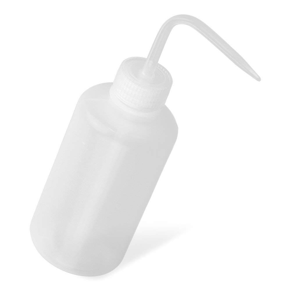 Divistar White 250Ml Scientific Safety Wash Bottle Plastic Economy Wash Bottle Squeeze Bottle Medical Label Tattoo