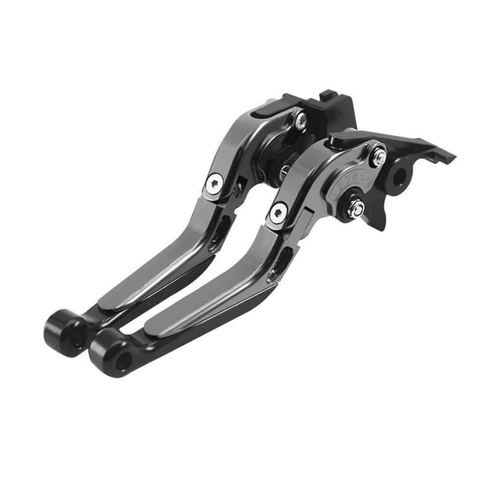 Yuegtik for MT03 for MT25 for MT-03 for MT-25 for Mt03 for Mt25 Motorcycle Adjustable Folding Brake Clutch Levers Handles Clutch Lever(Titanium T-03)
