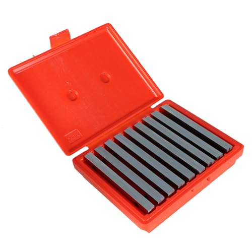 Thomletha 9 Pair 1/4 x 6-Inch Parallel Block Set Accuracy .0002in Hardened Gage Gauge Tool Set
