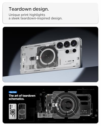 Image of Spigen for Galaxy S26 Ultra Case, Ultra Hybrid MagFit [Anti-Yellowing] [Compatible with MagSafe] [Fast Wireless Charging] - Neo One