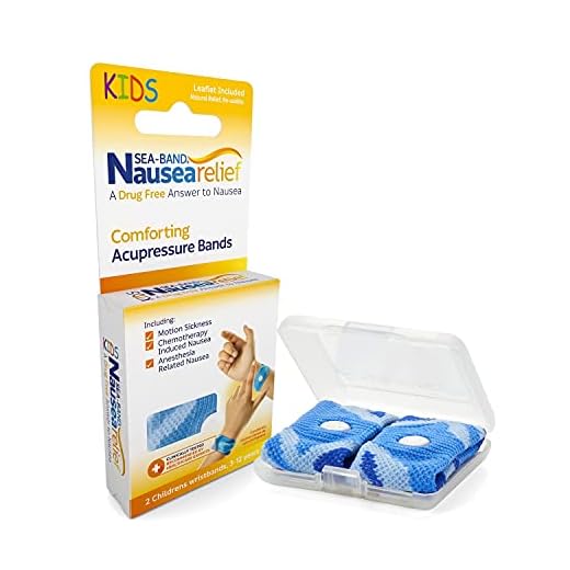Sea-Band Anti-Nausea Acupressure Wristband for Motion & Morning Sickness, Child, Assorted
