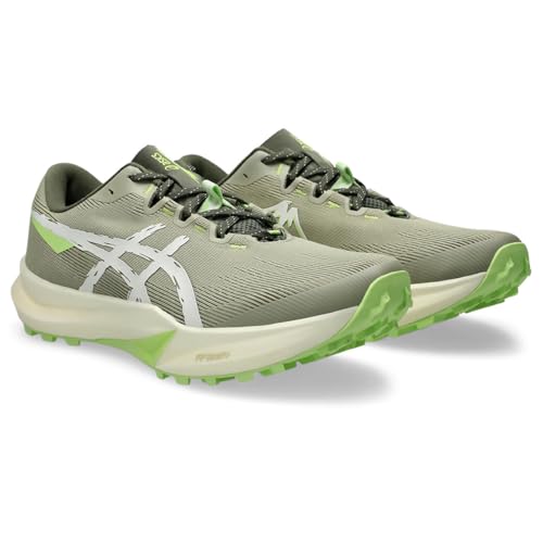 ASICS Fuji Lite 6, Sneaker Hombre, Khaki Cream, 44 EU