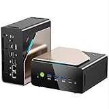 GMKtec EVO-T1 AIミニPC【第14世代 96GB DDR5メモリ＋2TB M.2 NVMe SSD】Intel Core Ultra 9 285H/Arc GPU 140T搭載/Oculink対応 eGPU拡張/USB4・HDMI2.1・DP出力/8K対応4画面表示/2.5G有線LAN×2/Win11 Pro搭載/ゲーム・AI開発・オフィス作業最適 小型PC 高性能デスクトップ